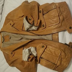 Banana republic leather jacket